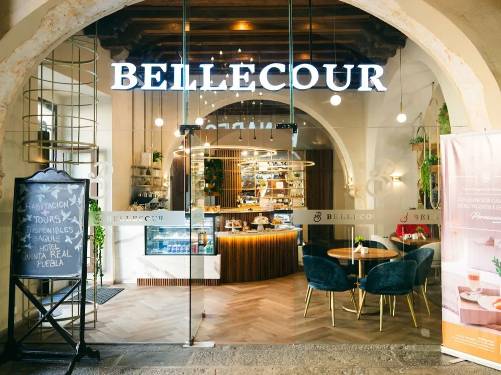 Bellecour, the coffee shop at Hotel Quinta Real Puebla