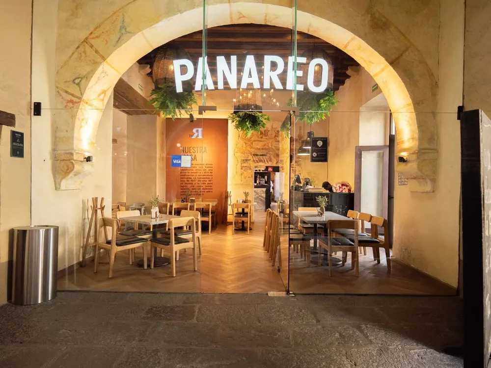 Panareo, the pizza restaurant at Hotel Quinta Real Puebla
