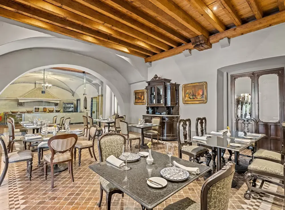 Tierra Mía restaurant at Hotel Quinta Real Puebla